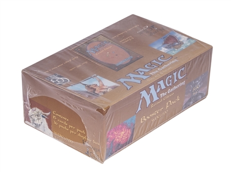 1994 MTG Magic the Gathering: Revised 3rd Edition Factory Sealed Booster Box